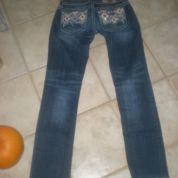 MISS ME Brand Jeans   NWOT  Signature  Straight  Size 28  Buckle - Picture 8 of 8